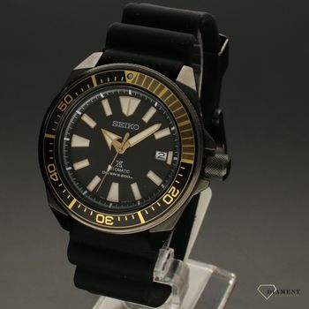 Męski zegarek Seiko SRPB55K1 Prospex Diver's 200m Samurai Automatic Black-Gold. ✓ Zegarki męski✓ Wymarzony prezent ✓ Prezent dla ukochanego ✓  (3).jpg