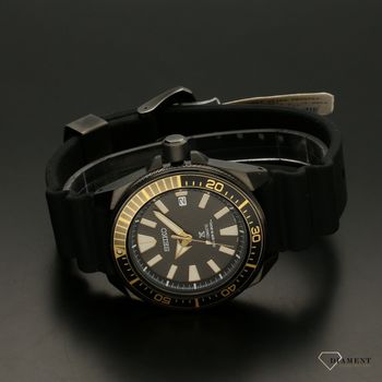 Męski zegarek Seiko SRPB55K1 Prospex Diver's 200m Samurai Automatic Black-Gold. ✓ Zegarki męski✓ Wymarzony prezent ✓ Prezent dla ukochanego ✓  (4).jpg