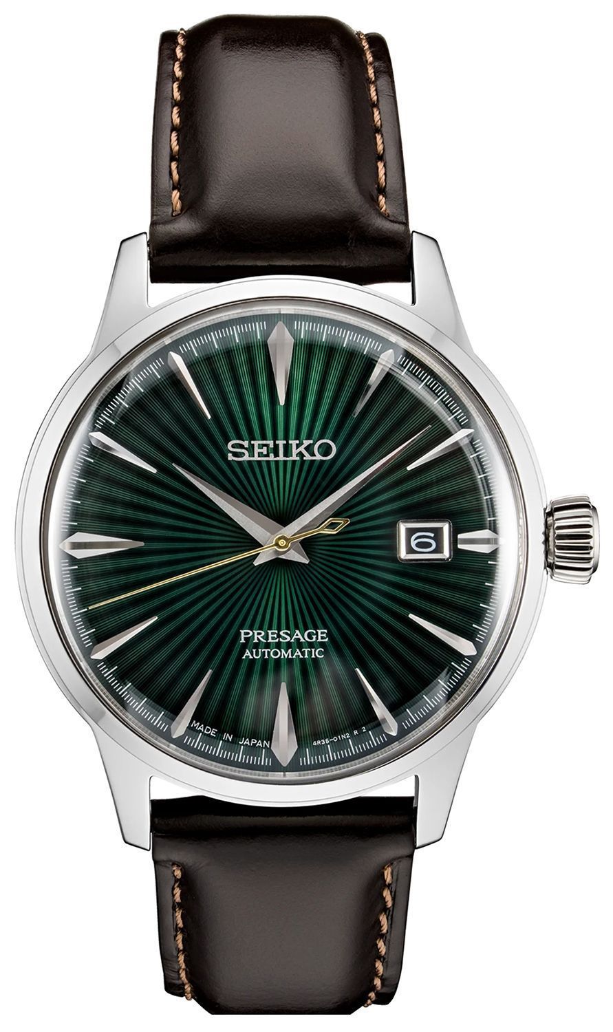 Zegarek Męski Seiko Presage Cocktail Automatic SRPD37J1 – Zielona Tarcza.jpg