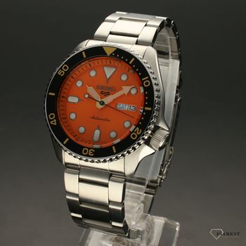 Zegarek męski Seiko 5 Automat  Orange Sport  SRPD59K1 (2).jpg