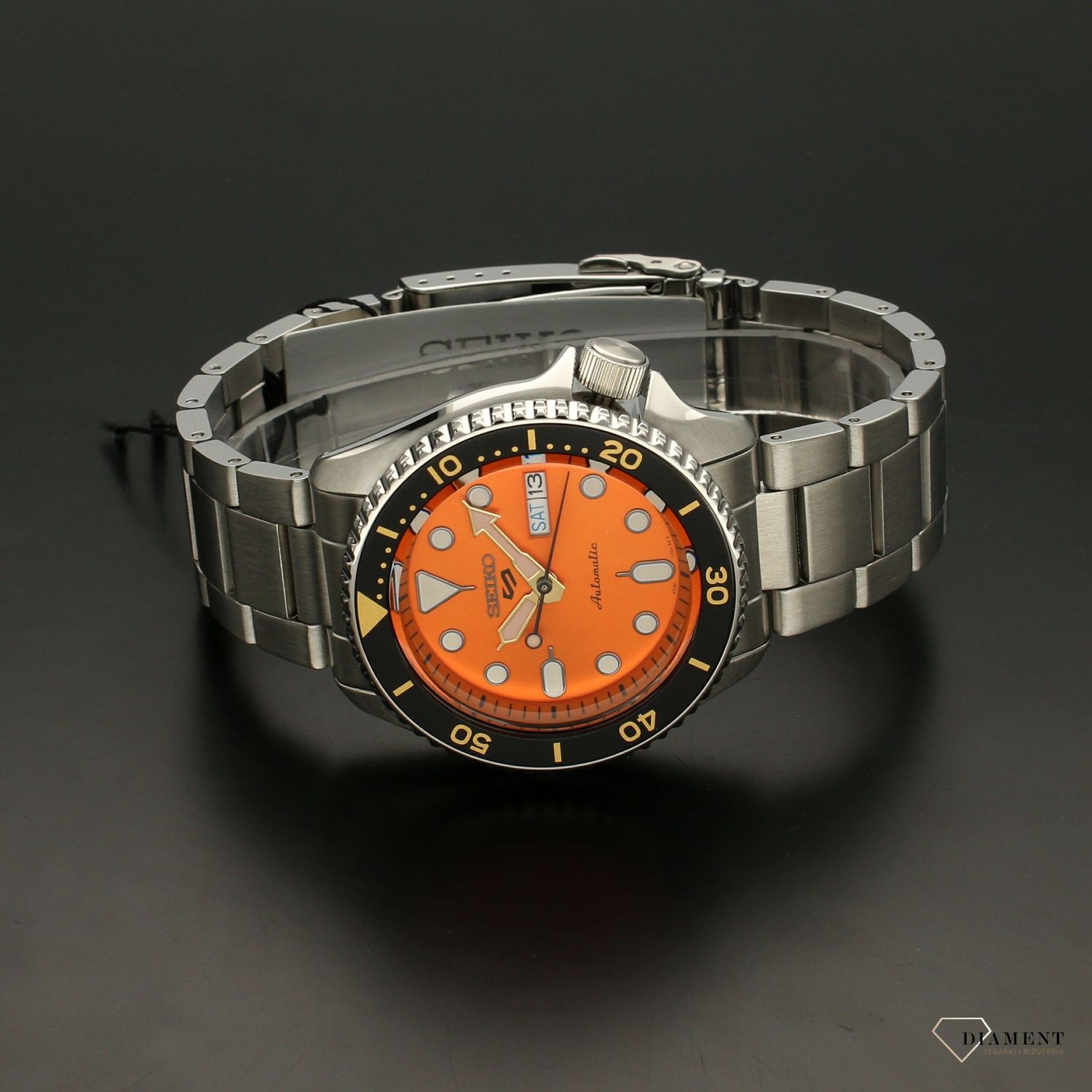 Zegarek męski Seiko 5 Automat  Orange Sport  SRPD59K1.jpg
