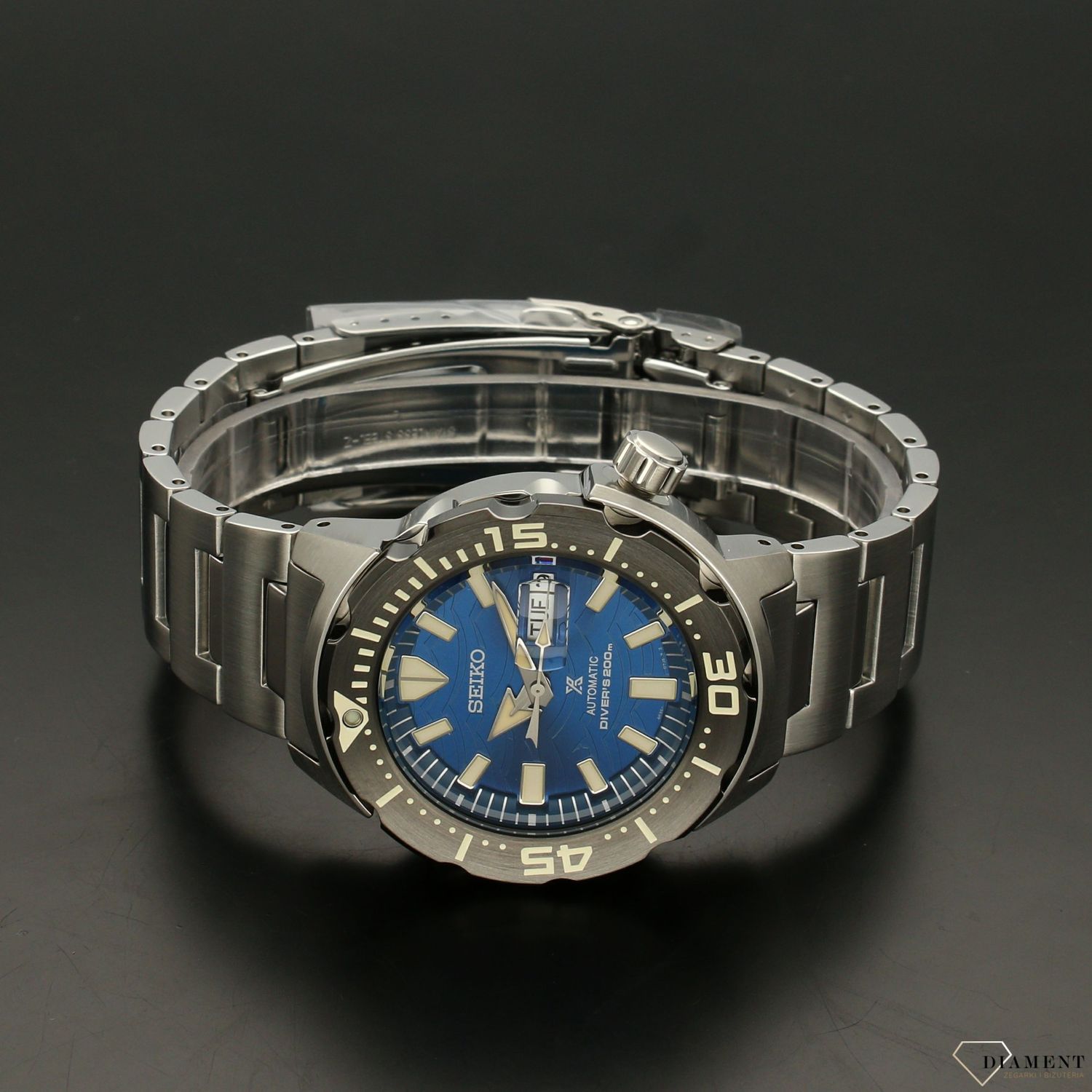 Zegarek męski Sieko automatyczny Prospex Save The Ocean Diver's SRPE09K1.jpg