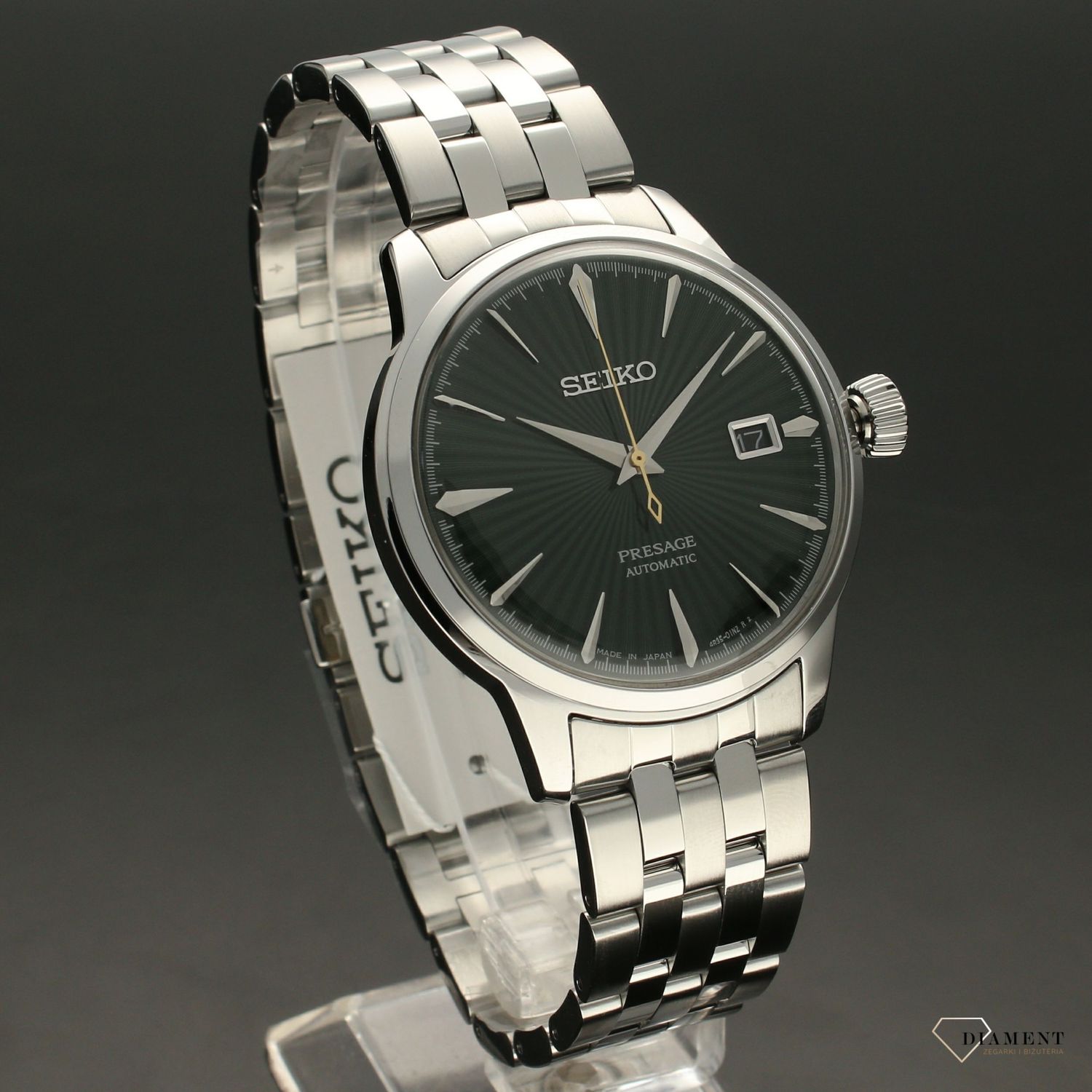 Zegarek męski Seiko Automatic  Szmaragdowy Król   SRPE15J1.z.jpg