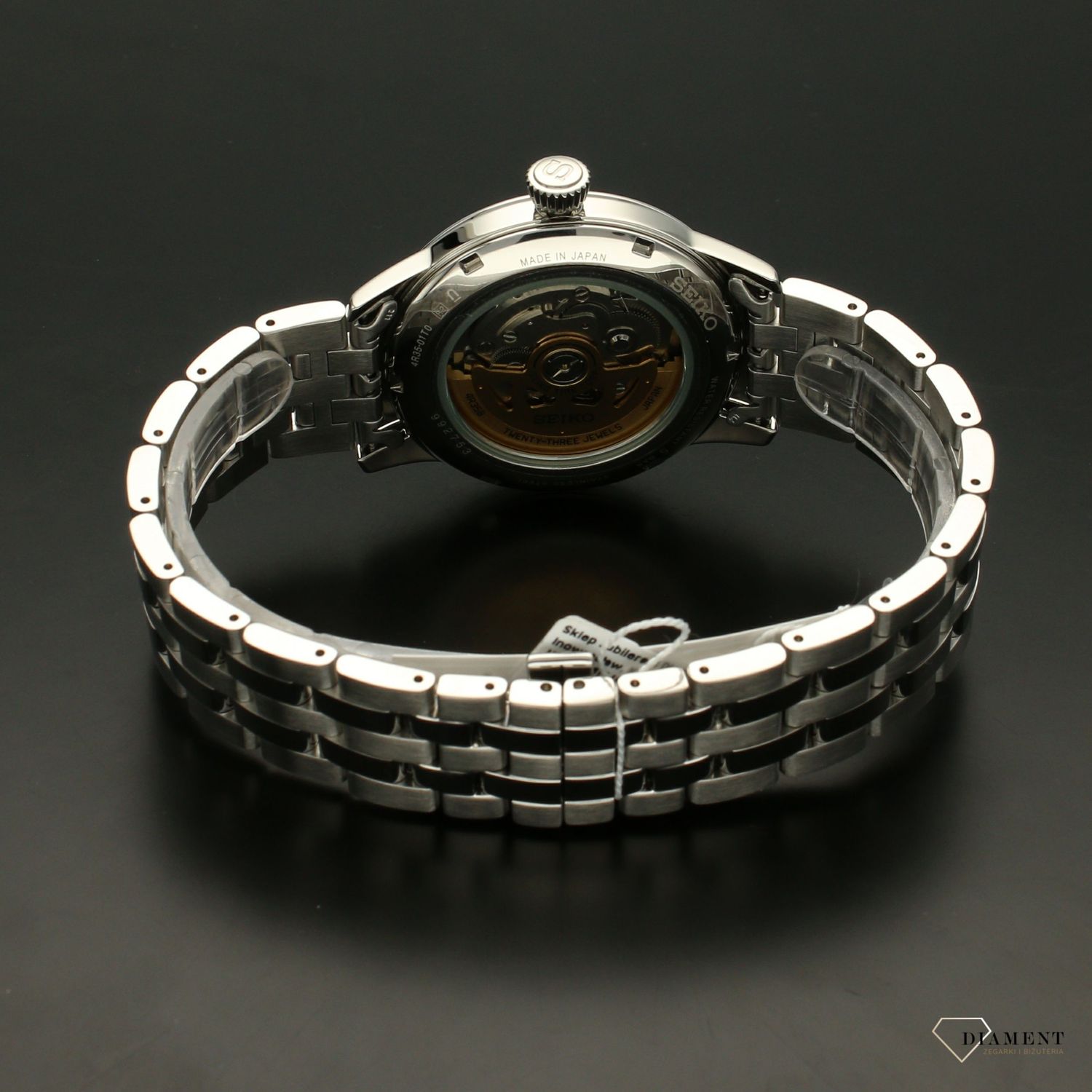 Zegarek męski Seiko Presage Automatic  Light Blue   SRPE19J1.jpg