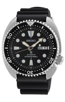 Seiko SRPE93K1 Prospex PADI Divers 200 m to profesjonalny zegarek nurkowy z automatycznym mechanizmem 4R36, Lumibrite, jednokierunkową lunetą, datownikiem i silikonowym paskiem.1.jpg