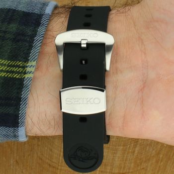 Seiko SRPE93K1 Prospex PADI Divers 200 m to profesjonalny zegarek nurkowy z automatycznym mechanizmem 4R36, Lumibrite, jednokierunkową lunetą, datownikiem i silikonowym paskiem.4.jpg