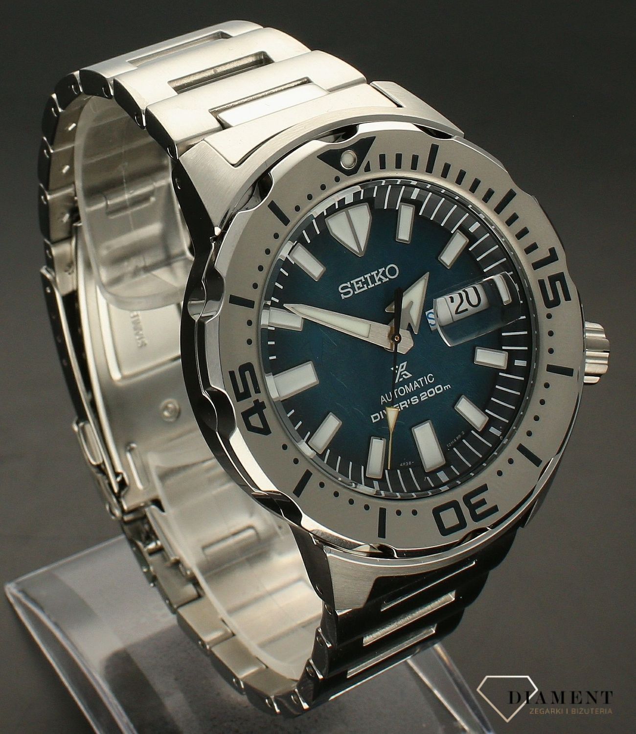 Zegarek męski Seiko Prospex Monster Save the Ocean SRPH75K1. Zegarki seiko ✓ Autoryzowany sklep✓ Kurier Gratis 24h✓ Gwarancja najniższej ceny✓ Grawer 0zł✓Zwrot 30 dni✓Negocj.jpg