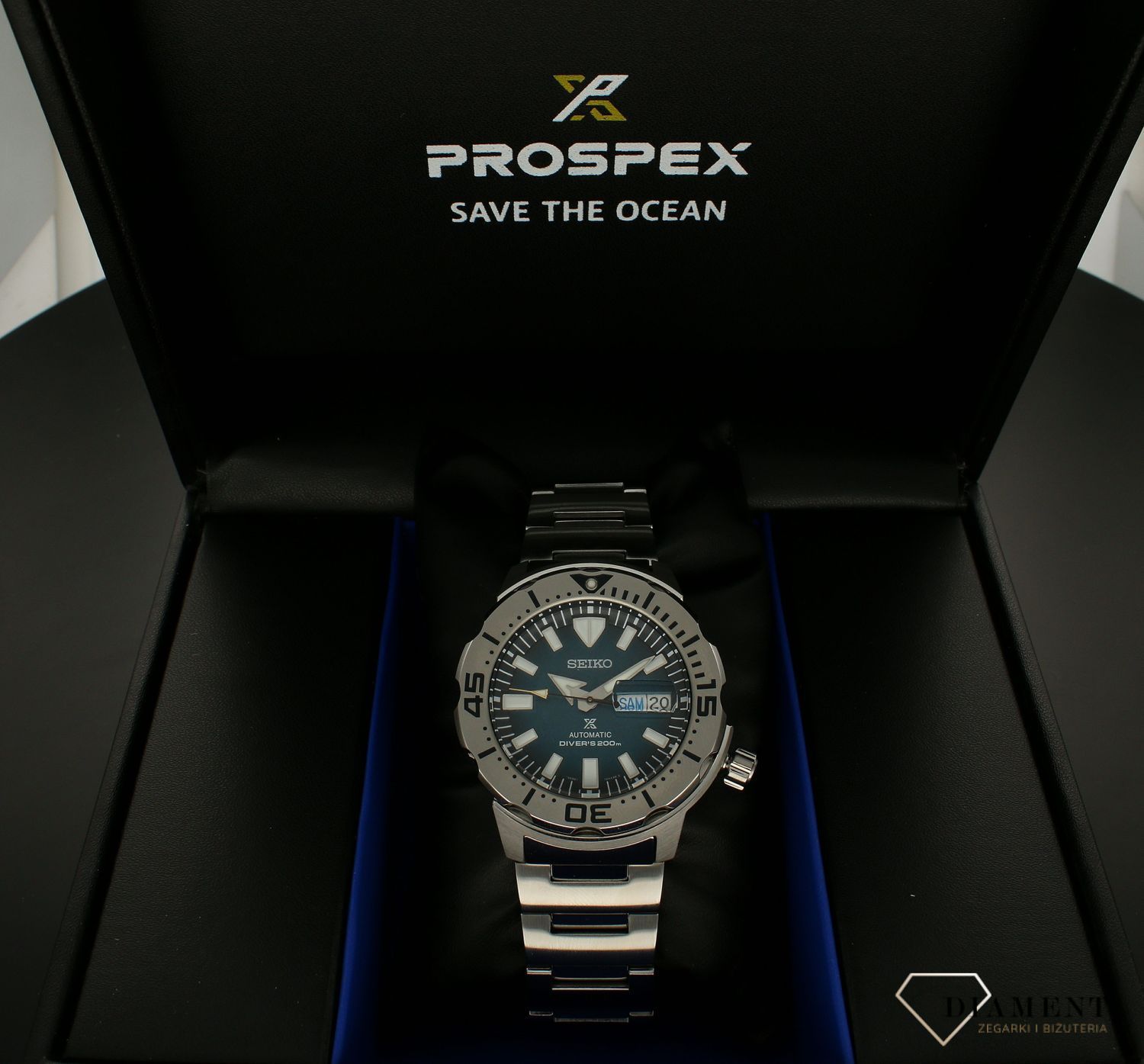 Zegarek męski Seiko Prospex Monster Save the Ocean SRPH75K1. Zegarki seiko ✓ Autoryzowany sklep✓ Kurier Gratis 24h✓ Gwarancja najniższej ceny✓ Grawer 0zł✓Zwrot 30 dni✓Negocj.jpg