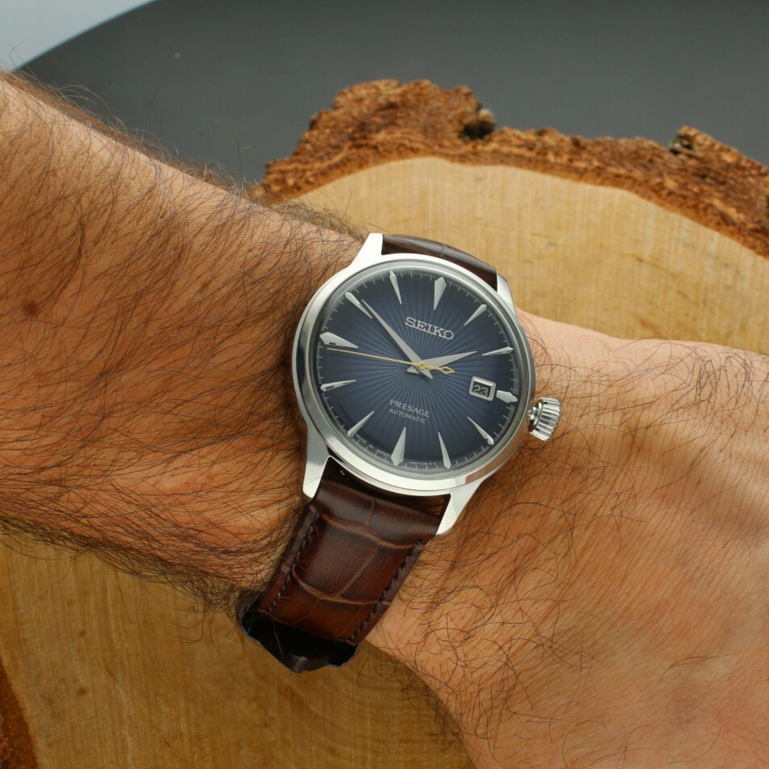 Zegarek męski Seiko Presage Automatic Cocktail Midnight Blue Moon SRPK15J1.jpg