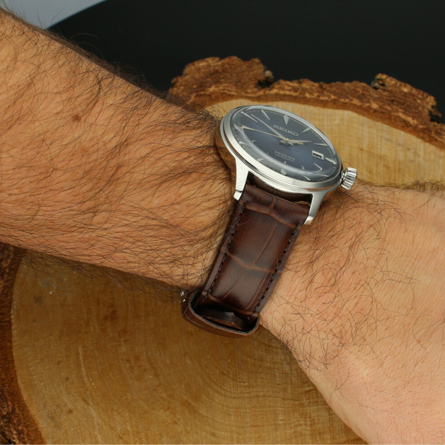 Zegarek męski Seiko Presage Automatic Cocktail Midnight Blue Moon SRPK15J1.jpg