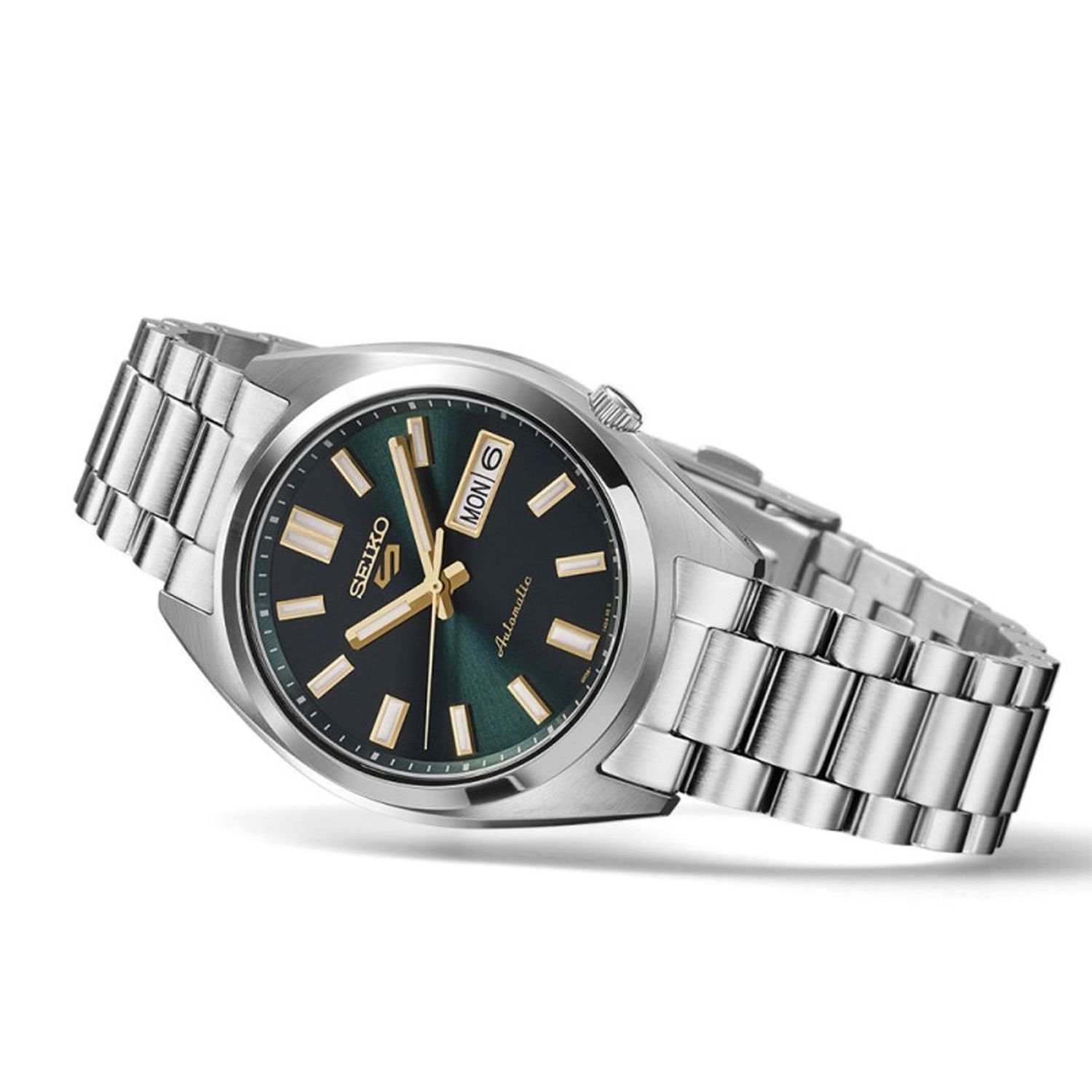 Seiko 5 Sports SRPL57K1 SNXS Green Tie – męski zegarek automatyczny z zieloną tarczą fashion.jpg