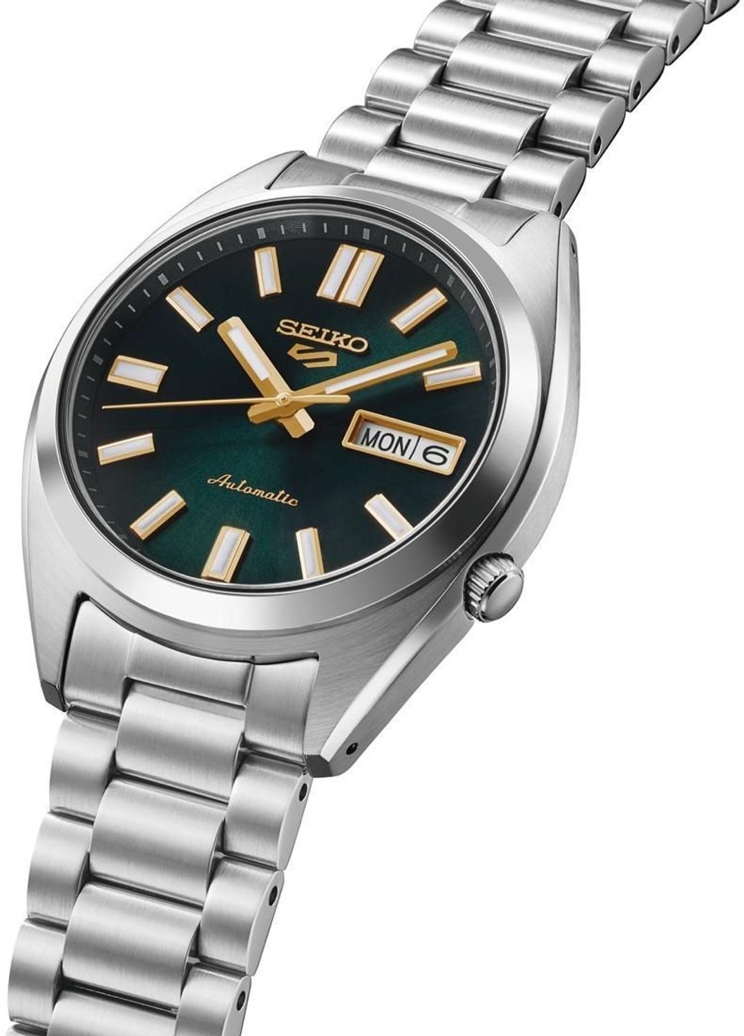Seiko 5 Sports SRPL57K1 SNXS Green Tie – męski zegarek automatyczny z zieloną tarczą fashion.jpg