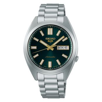 Seiko 5 Sports SRPL57K1 SNXS Green Tie – męski zegarek automatyczny z zieloną tarczą fashion.jpg