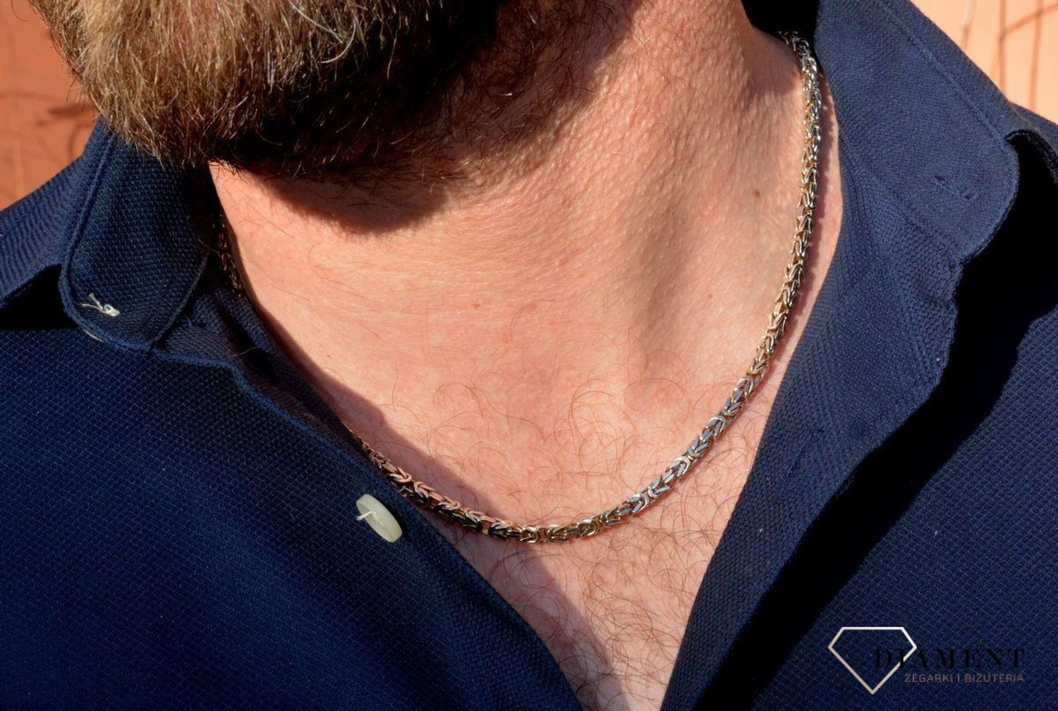 Łańcuszek srebrny 925 królewski splot SRŁ000000-032.jpg