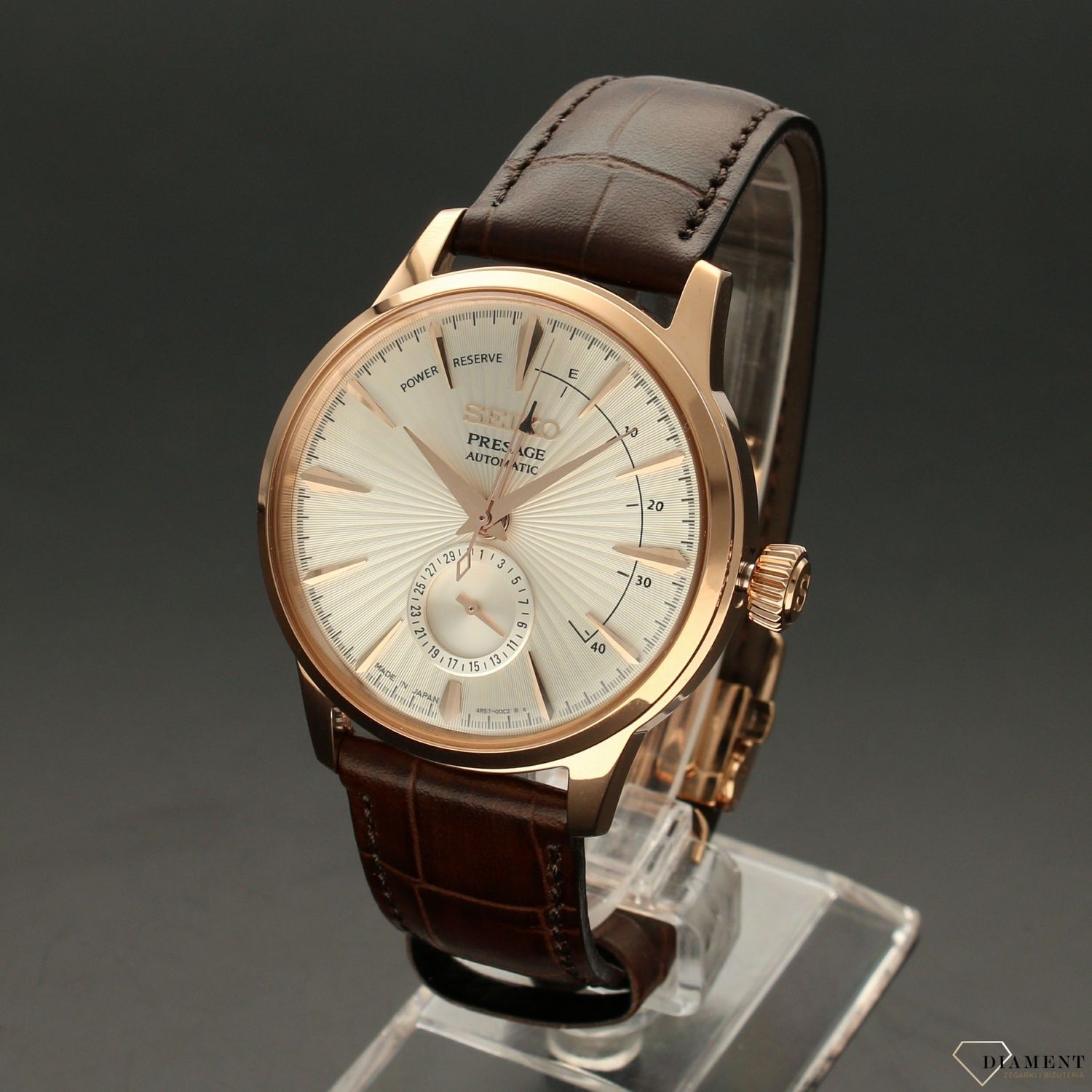 Zegarek męski Seiko automatyczny Presage Rose Gold Cocktail SSA346J1.1x.jpg