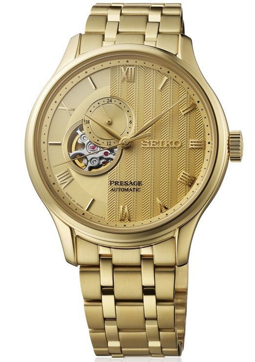 SSA468J1_Seiko Presage SSA468J1 Open Heart Gold PVD – Automatyczny.jpg