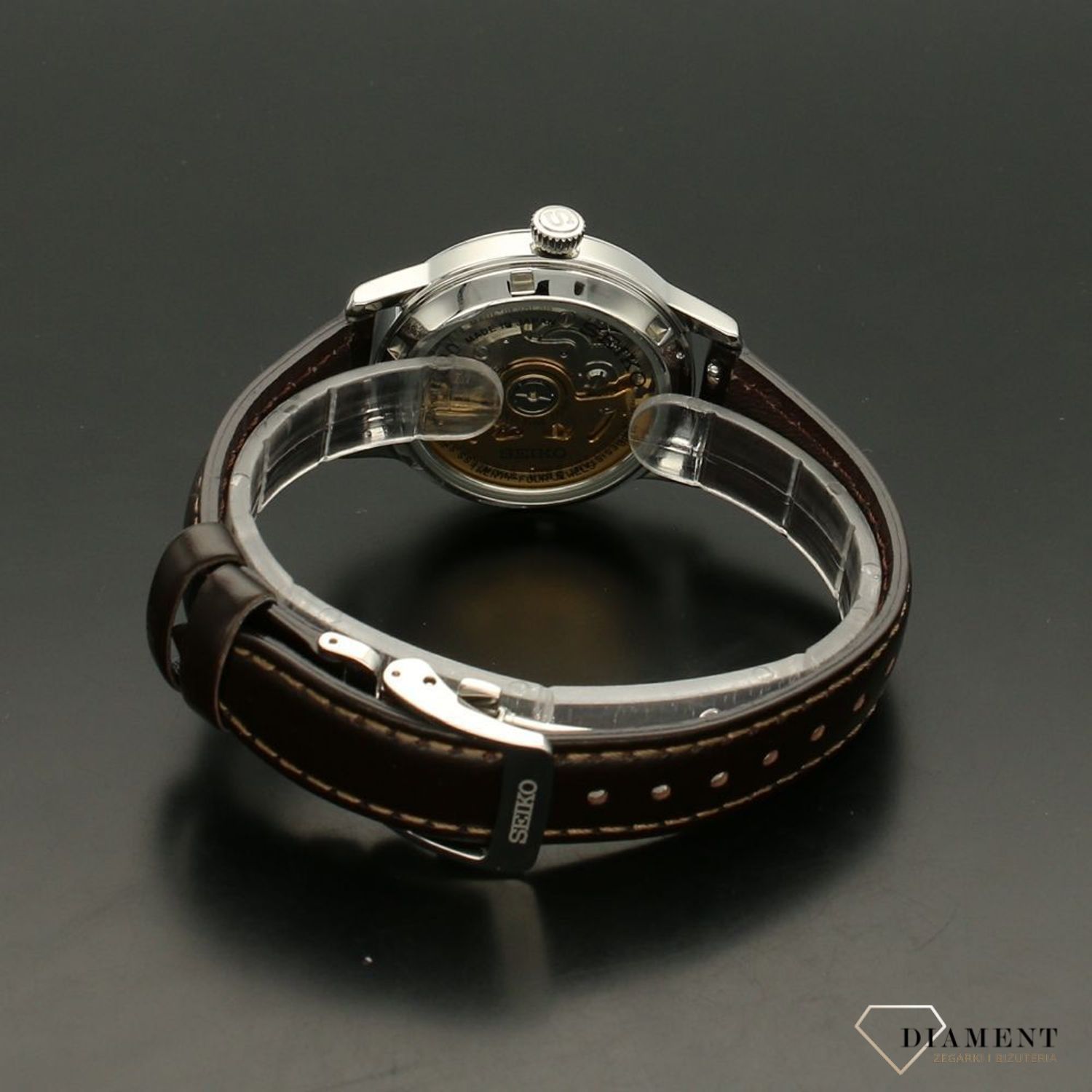 Zegarek damski Seiko Presage Star Bar Honeycomb Automatic Limited Edition SSA781J1.jpg