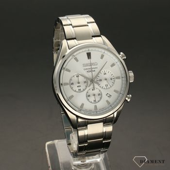 Zegarek męski w kolorze srebrnym to modny dodatek pasujący do wielu stylizacji.✓ Zegarki męskie ✓Zegarki na prezent ✓  (1).jpg