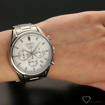Zegarek męski w kolorze srebrnym to modny dodatek pasujący do wielu stylizacji.✓ Zegarki męskie ✓Zegarki na prezent ✓  (5).jpg