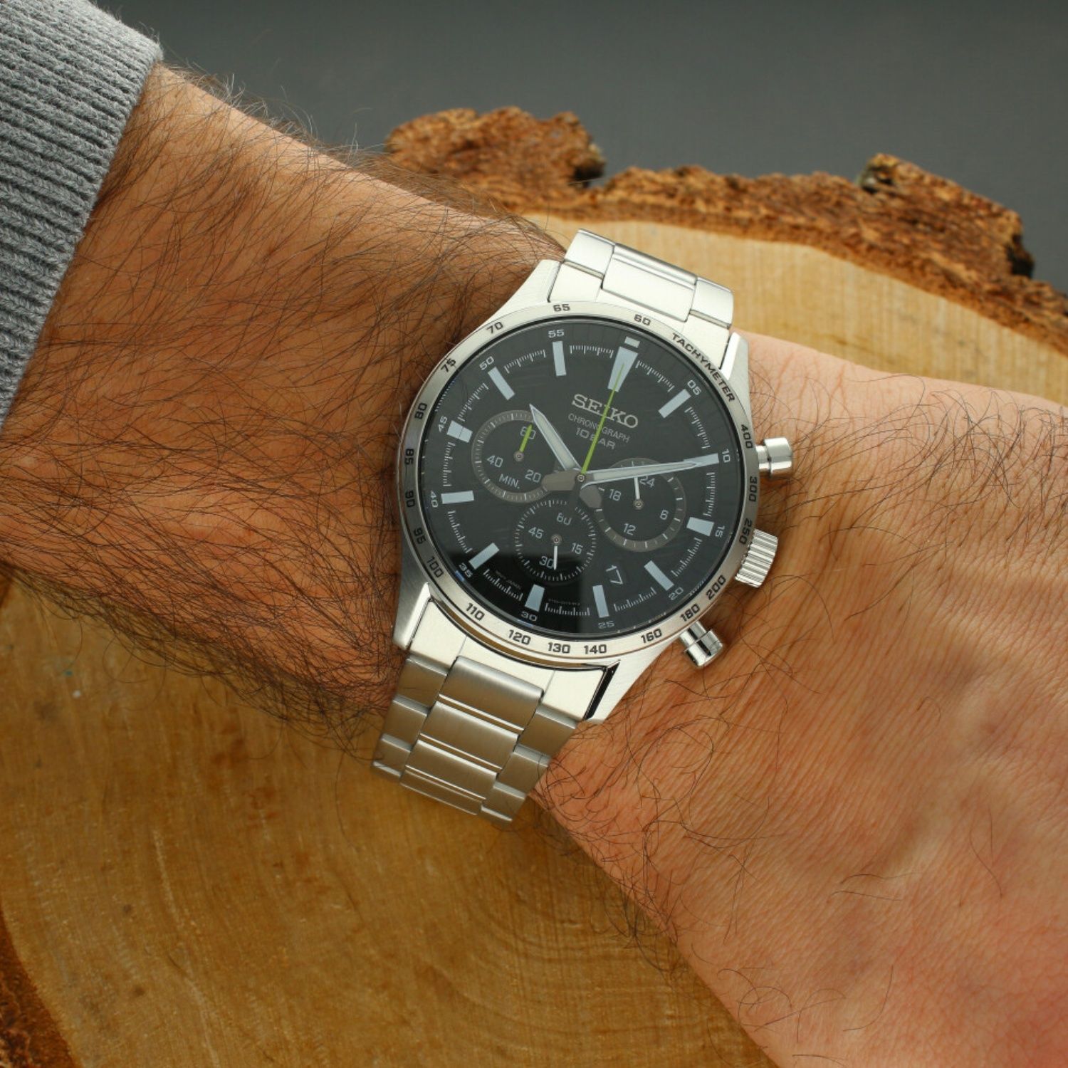 Zegarek męski Seiko Chronograph Quartz 100m męski SSB413P1.jpg