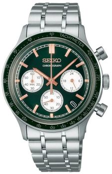 Zegarek męski Seiko SSB481P1 Chronograph – zielona tarcza, stalowa bransoleta mm.jpg