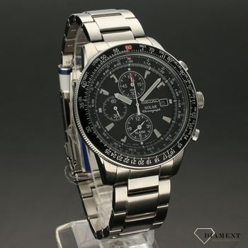 Zegarek męski Seiko 'Czarny Solar'  SSC009P1 (1).jpg