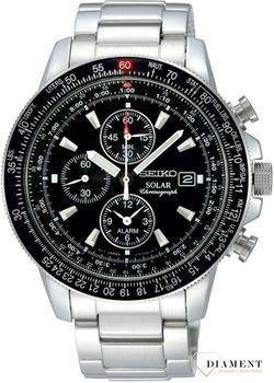 Zegarek męski Seiko 'Czarny Solar'  SSC009P1.jpg