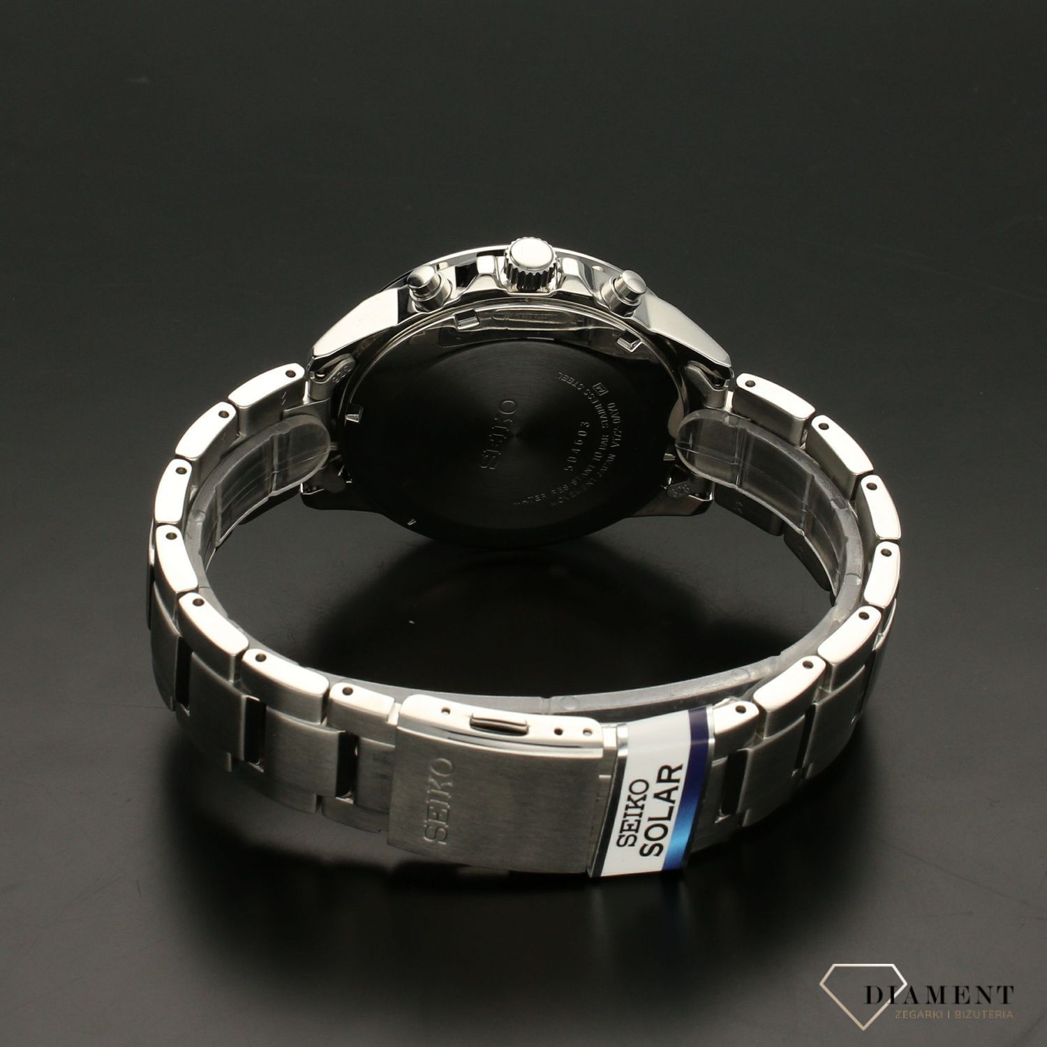 Zegarek męski Seiko 'Blue Solar Chrono' SSC431P1.jpg