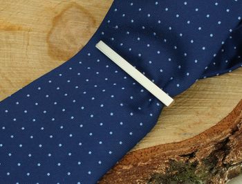 Spinka do krawata stalowa SSCCL01PGG3 – elegancka, gładka, długość 6 cm (1).jpg