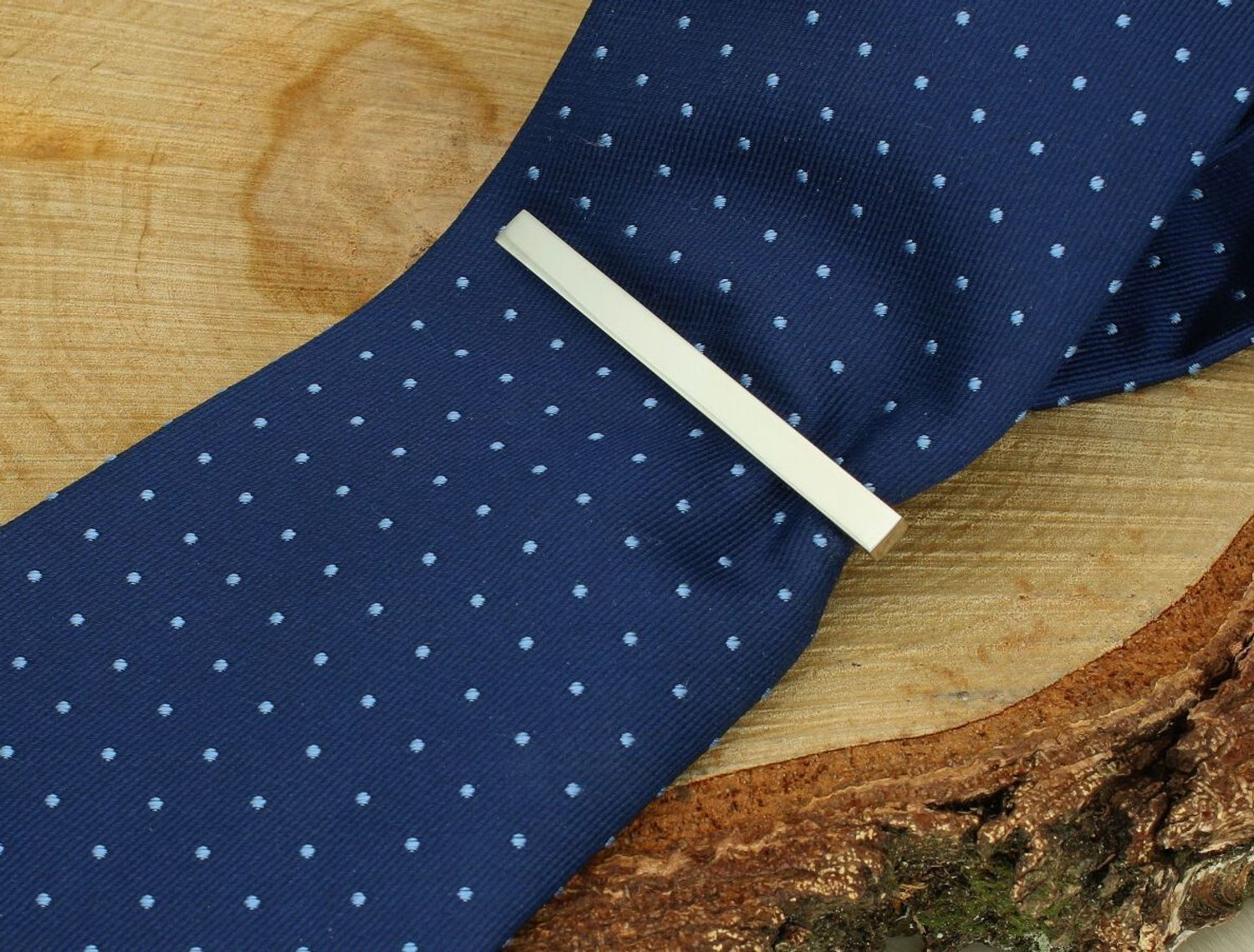 Spinka do krawata stalowa SSCCL01PGG3 – elegancka, gładka, długość 6 cm , grawer gratis.jpg