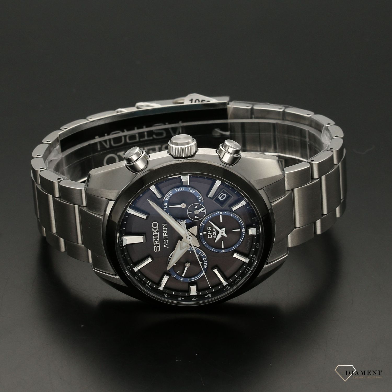 Zegarek męski Seiko Astron GPS Solar Perpetual Calendar SSH053J1 -  www.zegarki-diament.pl