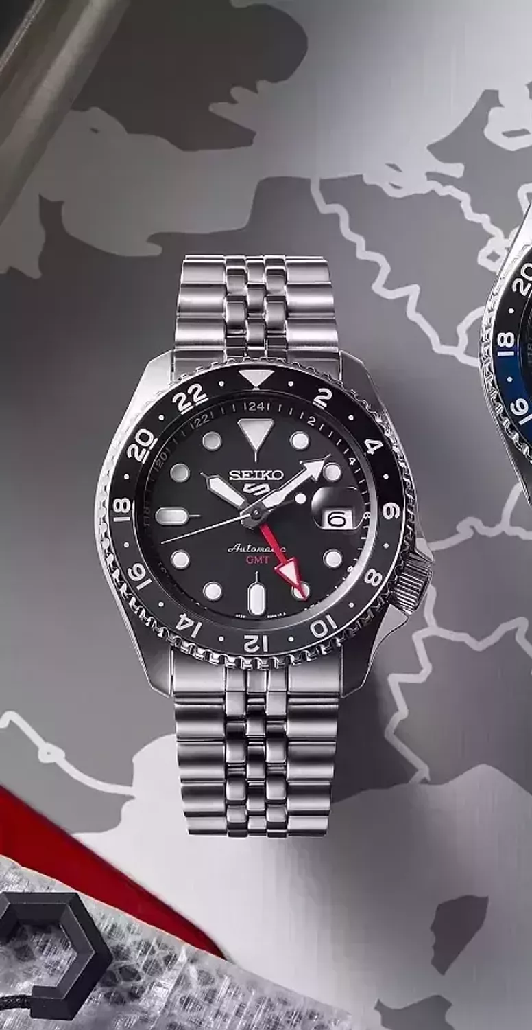 Zegarek męski Seiko 5 Sports GMT Black Grape Automatic 4R34 – Dual Time SSK001K1.jpg