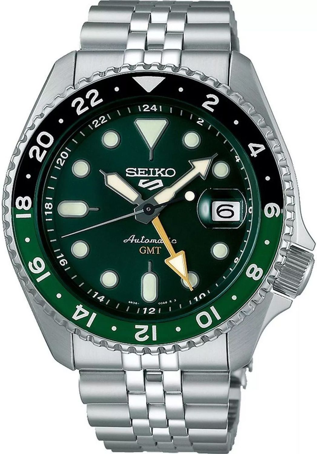 Zegarek męski Seiko SSK035K1 5 Sports Automatic GMT – Męski zegarek automatyczny dla podróżników.jpg