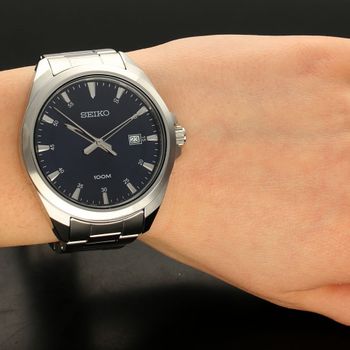Zegarek męski Seiko z niebieską tarczą SUR207P1 (1).jpg