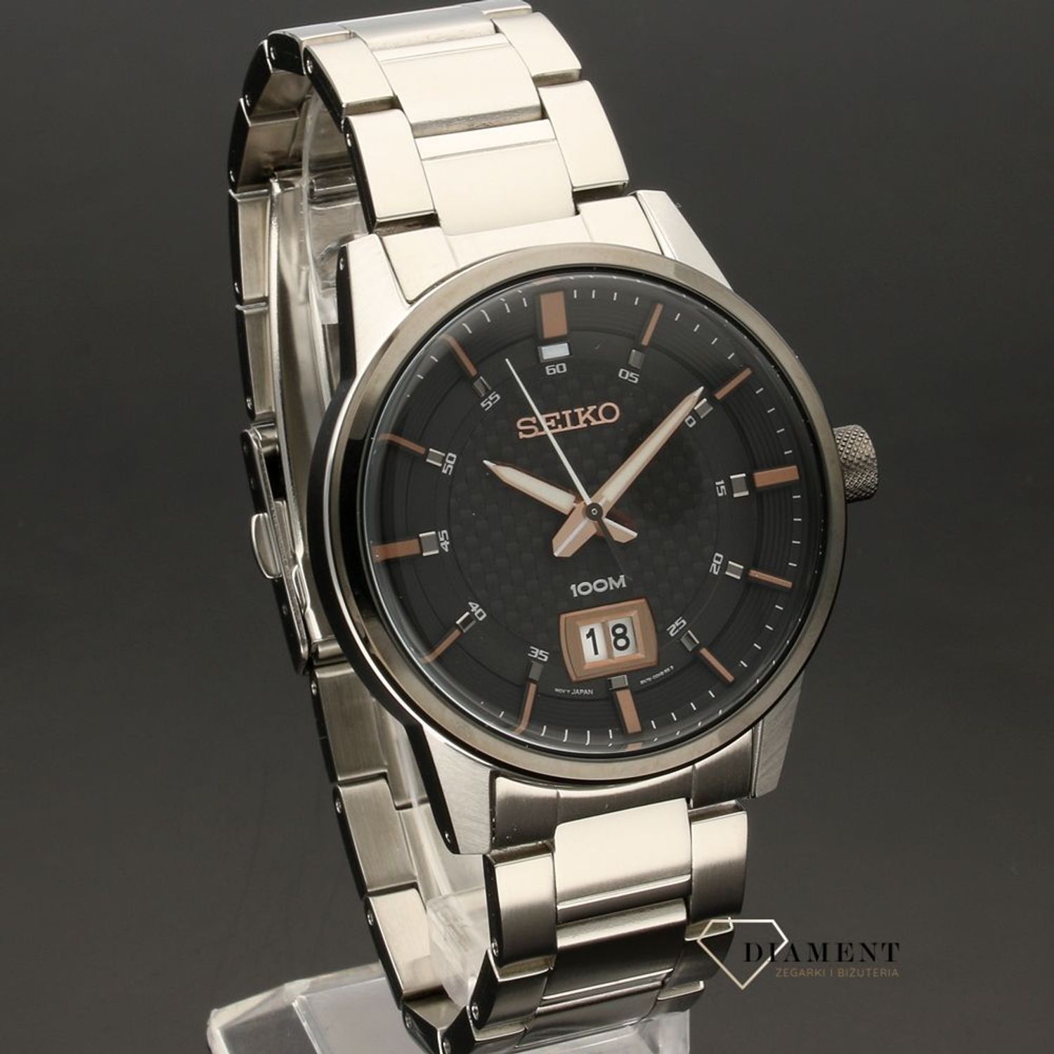 Męski zegarek Seiko SUR285P1 z kolekcji Classic.jpg