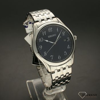 Zegarek męski na bransolecie Seiko SUR301P1 z czytelną tarczą ⌚  (1).jpg
