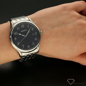 Zegarek męski na bransolecie Seiko SUR301P1 z czytelną tarczą ⌚  (5).jpg