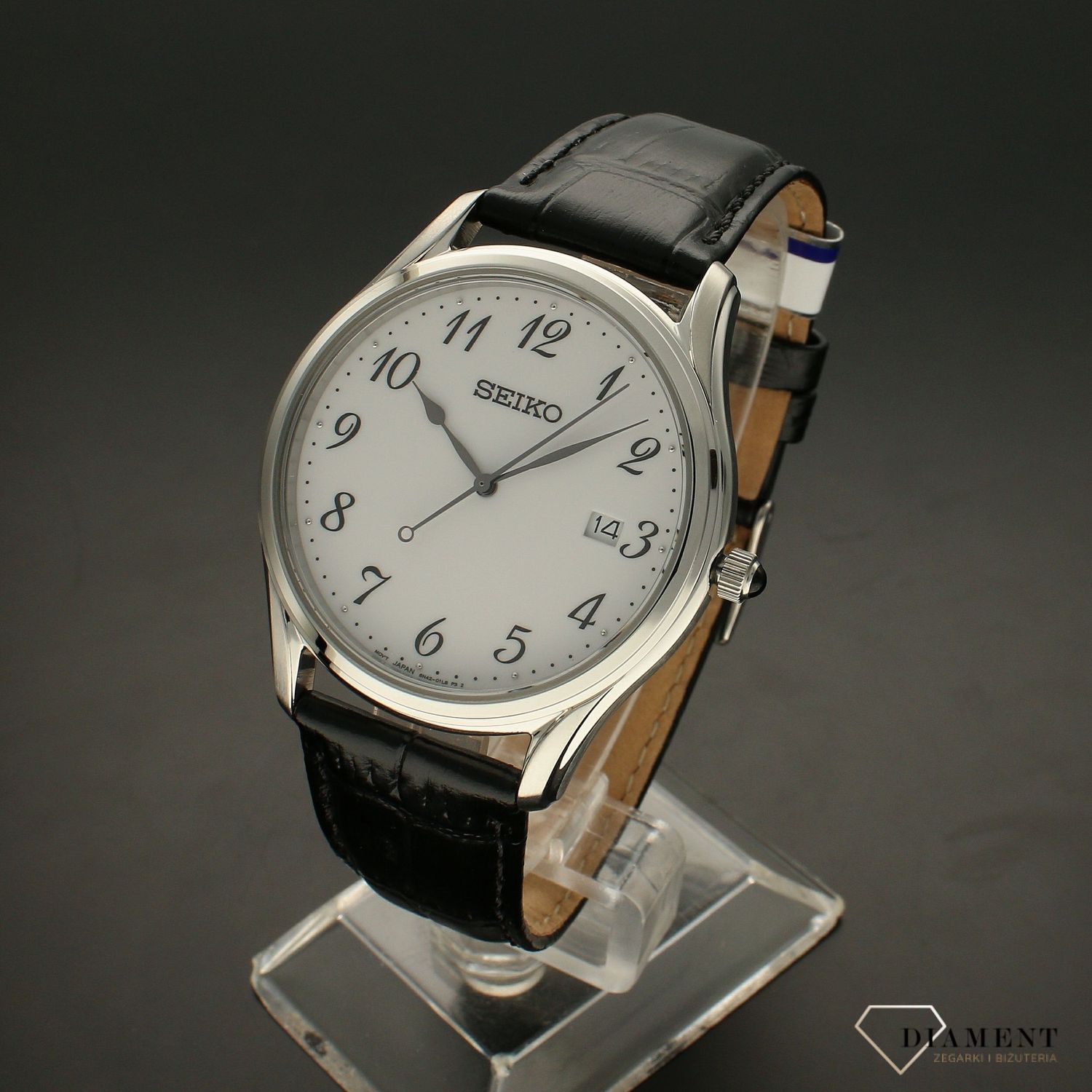 Zegarek męski na pasku Seiko klasyczny SUR303P1.webp