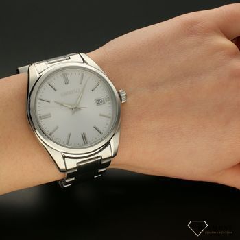 Zegarek męski na bransolecie Seiko SUR307P1 ze srebrną tarczą ⌚  (5).jpg