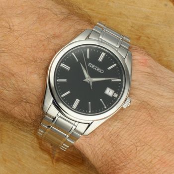 Zegarek męski Seiko SUR311P1 – elegancki kwarcowy z datownikiem seiko srebrne.jpg