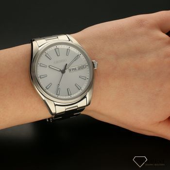 Zegarek męski na bransolecie Seiko SUR339P1 z czytelną tarczą ⌚  (4).jpg