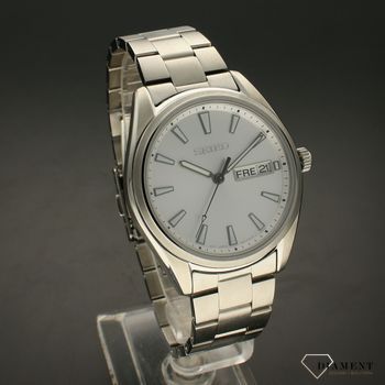 Zegarek męski na bransolecie Seiko SUR339P1 z czytelną tarczą ⌚  (5).jpg
