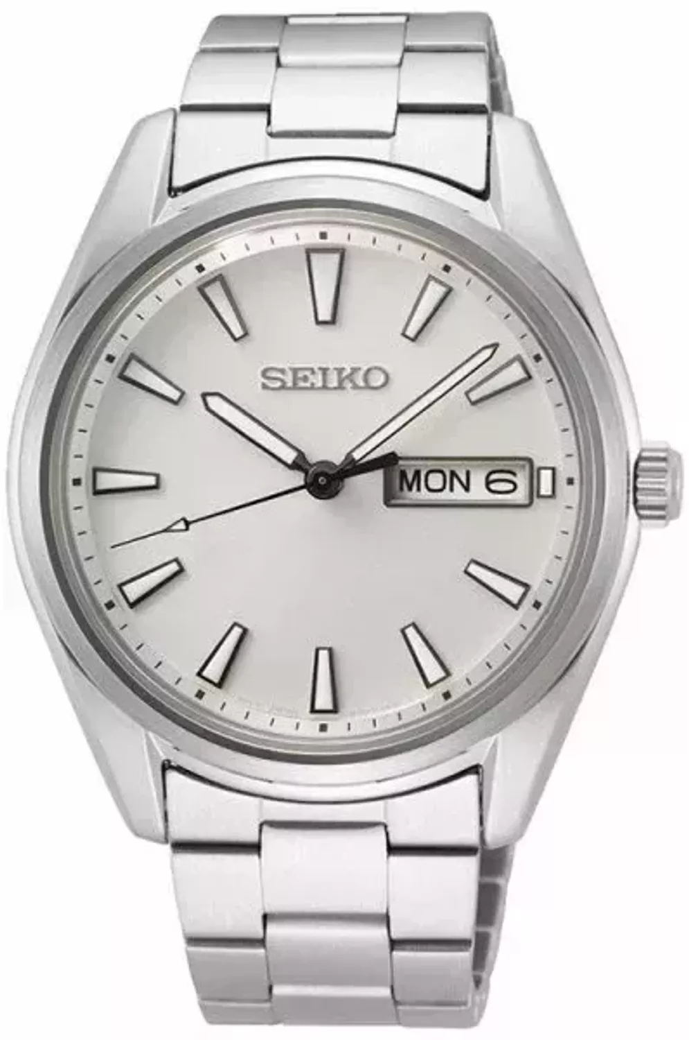 Zegarek męski na bransolecie Seiko z podwójnym datownikiem SUR339P1.webp