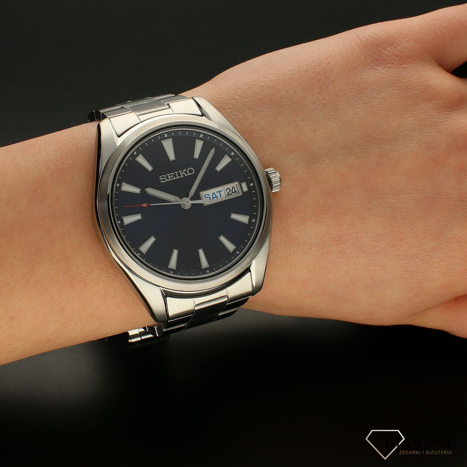 Zegarek męski na bransolecie Seiko SUR341P1.webp