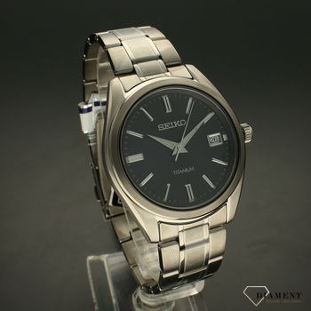 Zegarek męski na bransolecie tytanowej Seiko SUR373P1 z czytelną tarczą ⌚  (1).jpg