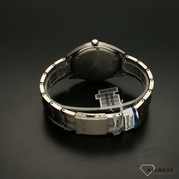 Zegarek męski na bransolecie tytanowej Seiko SUR373P1 z czytelną tarczą ⌚  (4).jpg
