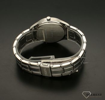 Zegarek męski Seiko Classic SUR417P1 to zegarek kwarcowy, zasilany za pomocą baterii. Zegarek męski Seiko na srebrnej bransolecie. Zegarek bardzo wyraźny. Zegarek elegancki idealny na prezent (2).jpg