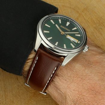 Seiko SUR449P1 ⌚ Klasyczny Męski Zegarek  Zielona Tarcza, Szafirowe Szkło, 10 ATM (3).jpg