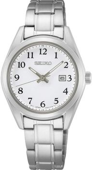 Zegarek damski Seiko SUR465P1 Classic – biała tarcza i stalowa bransoleta.jpg