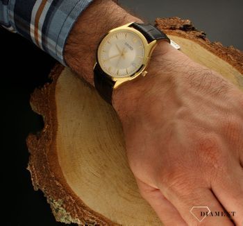 Zegarek męski Seiko Neo Classic SUR472P1  to zegarek kwarcowy, zasilany za pomocą baterii. Zegarek męski Seiko na brązowym pasku. Zegarek bardzo wyraźny. Zegarek elegancki idealny na prezent (1).jpg